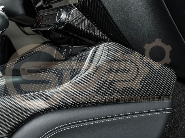 2024-UP FORD MUSTANG S650 | CARBON FIBER  ALL INCLUSIVE CENTER CONSOLE COVER